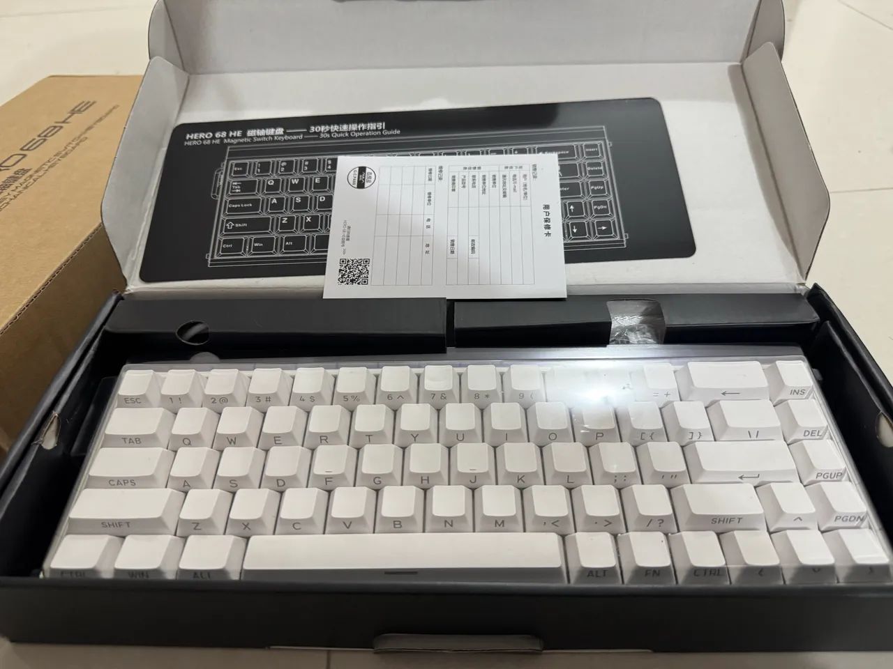 Teclado Magnético Hero68 HE RapidTrigger 8000hz - Foto 3