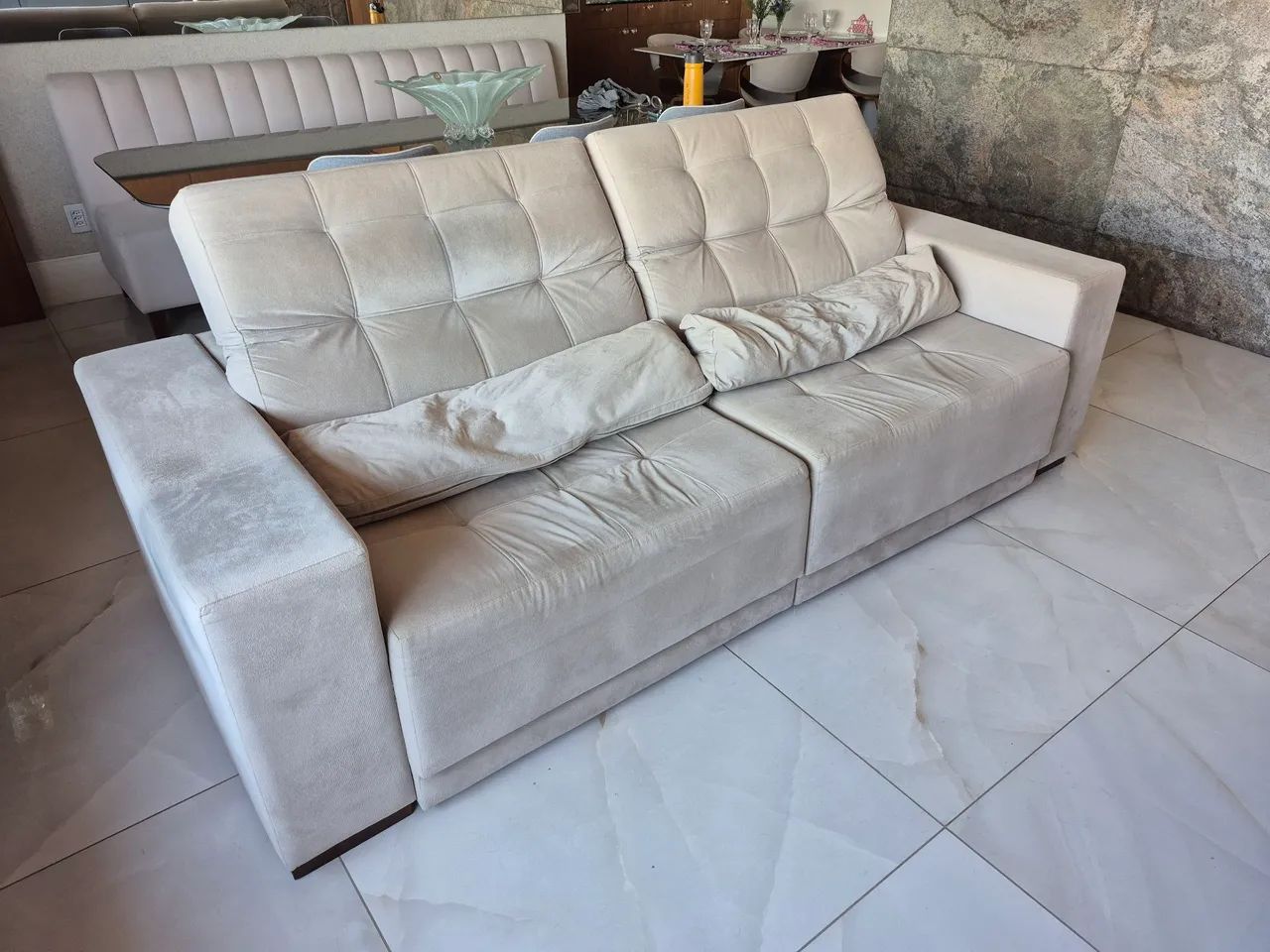 Sofá Retrátil e Reclinavel  - Foto 4