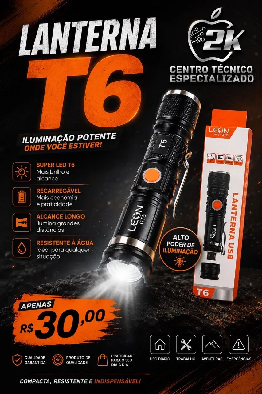 Lanterna tática 