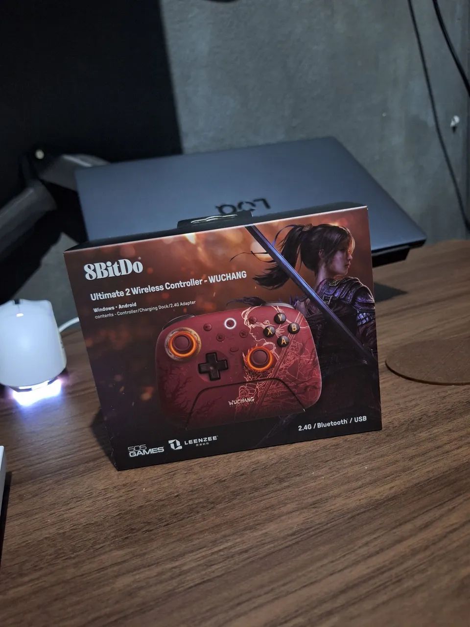 Controle 8bitdo Ultimate 2 - WUCHANG ( PC e ANDROID ) Wireless/Sem fio  - Foto 5