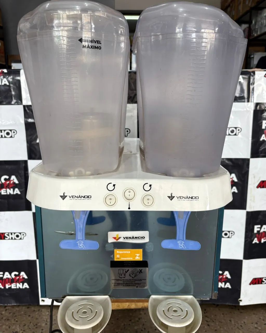 Refresqueira Venancio duas cubas 16 Litros