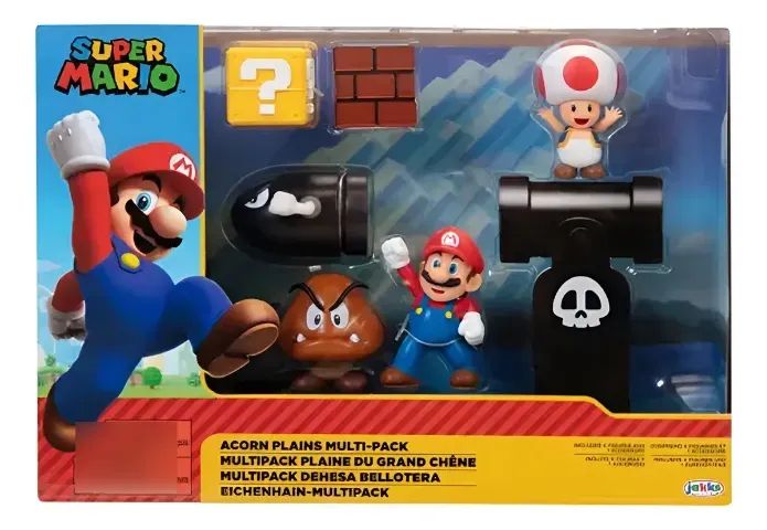 Super Mario - Planície Das Bolotas - Multi-Pack Jakks Pacific