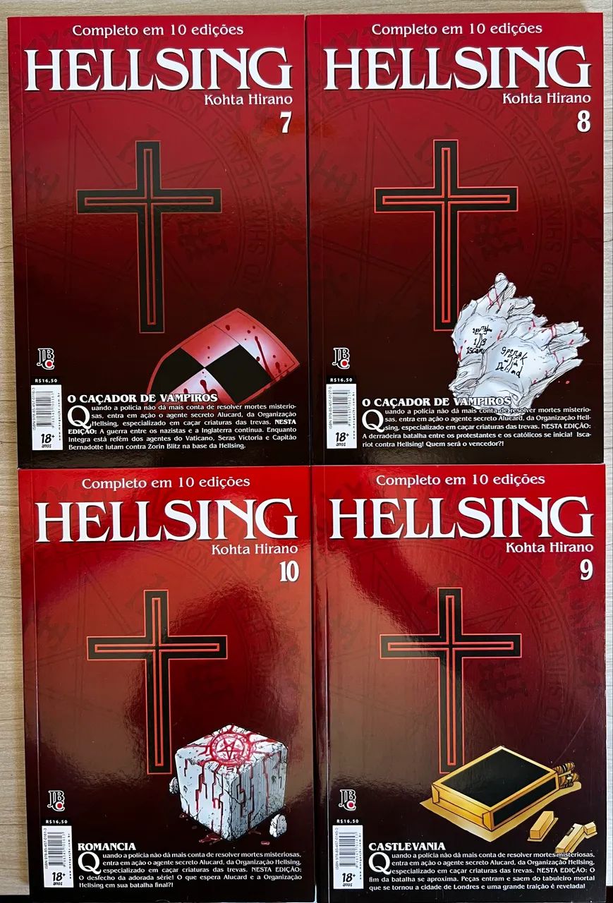 Coleção Helsing Vol.1-10 - Foto 5