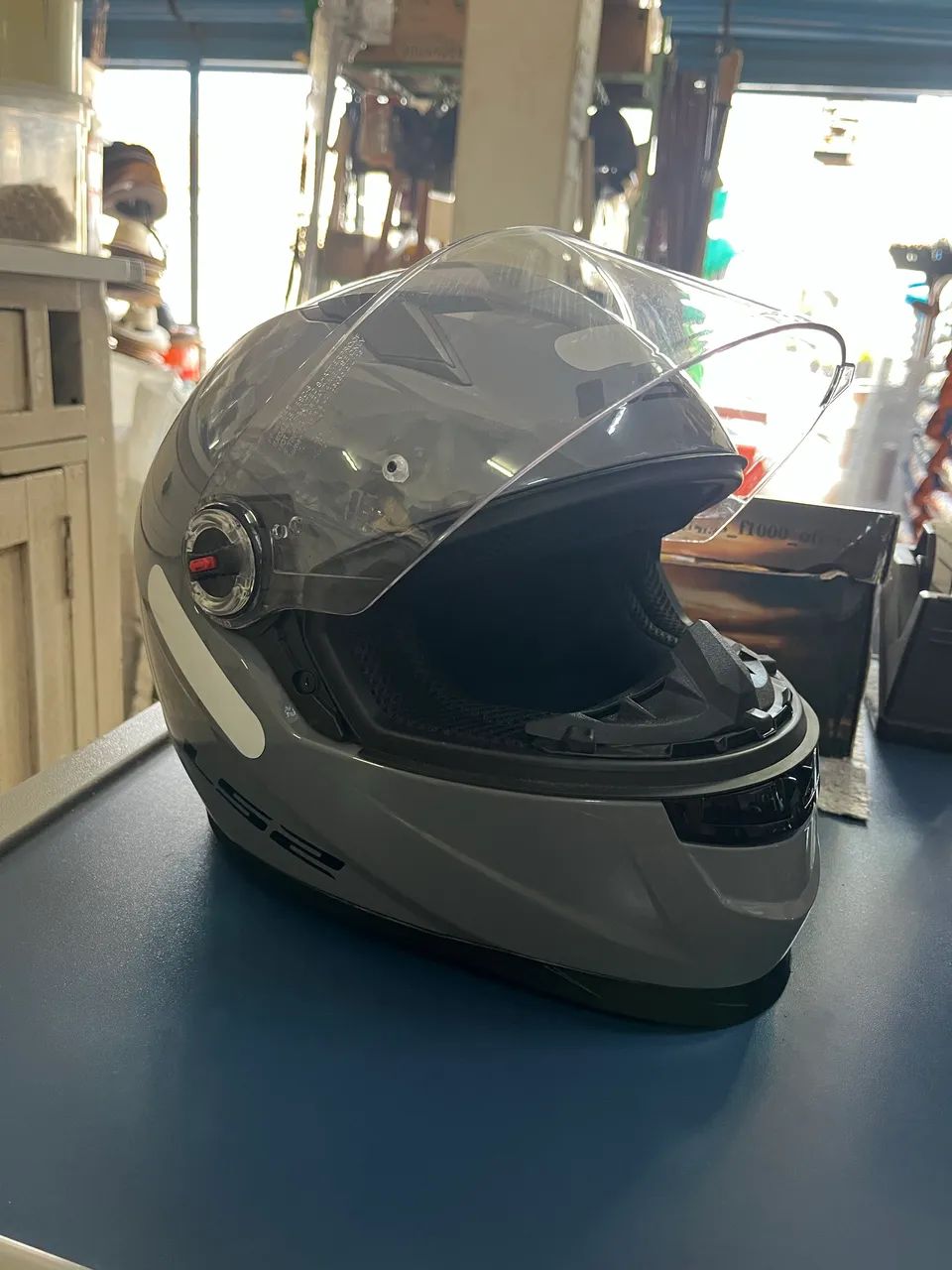 Vendo LS2 FF358 Monocolor Cinza 60 - Foto 4