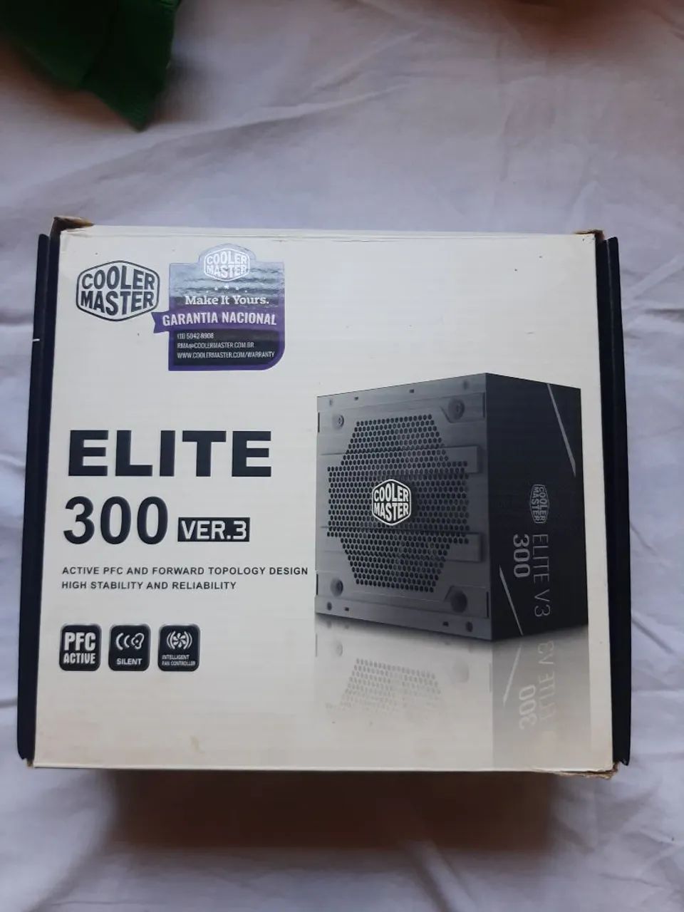 Fonte Cooler Master V3, 300w, PFC ativo, Nova - Foto 4