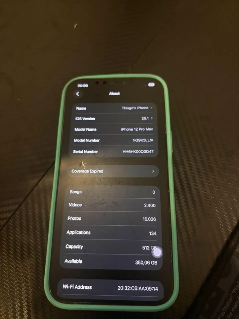  iPhone 12 Pro Max 512gb com 80% de bateria - Foto 4