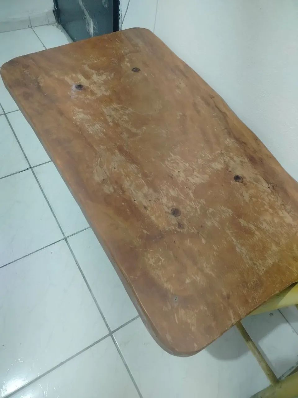 Mesa de cento madeira rústica  - Foto 3
