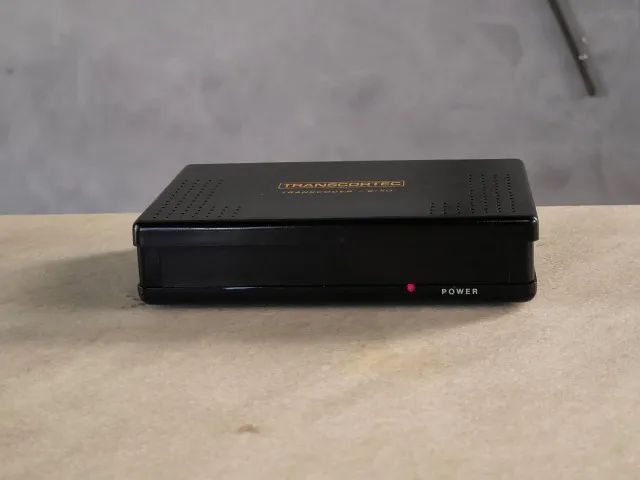 Transcoder Modulador RF Transcortec Br50 AV Retro Gaming Analógico