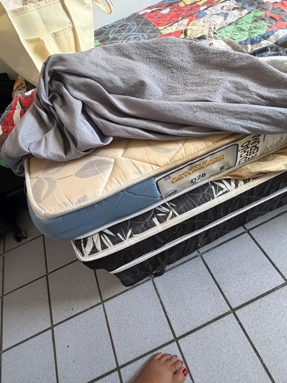 Cama solteiro e Colcao  - Foto 2