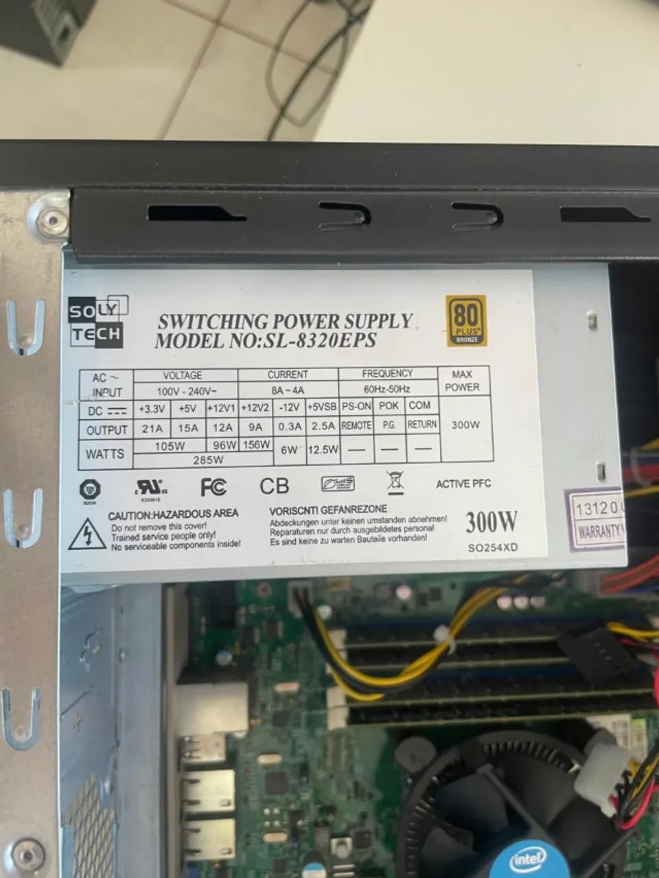 servidor centrium intel xeon E3 1220 V3  / 32gb memoria ram / hd 1 tera  com garantia e nf - Foto 4
