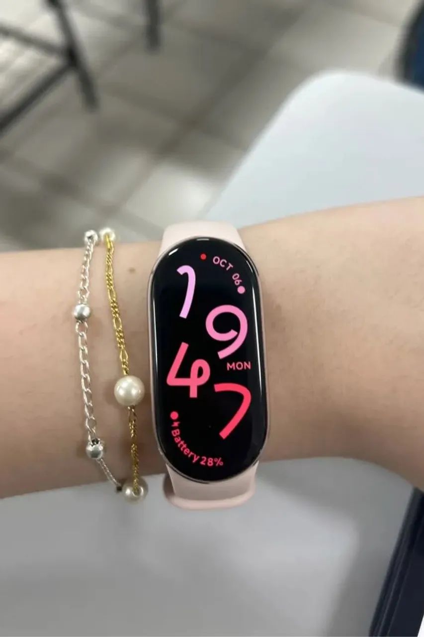 Smartwatch Xiaomi Mi Band 10 Rosa Original AMOLED Bluetooth