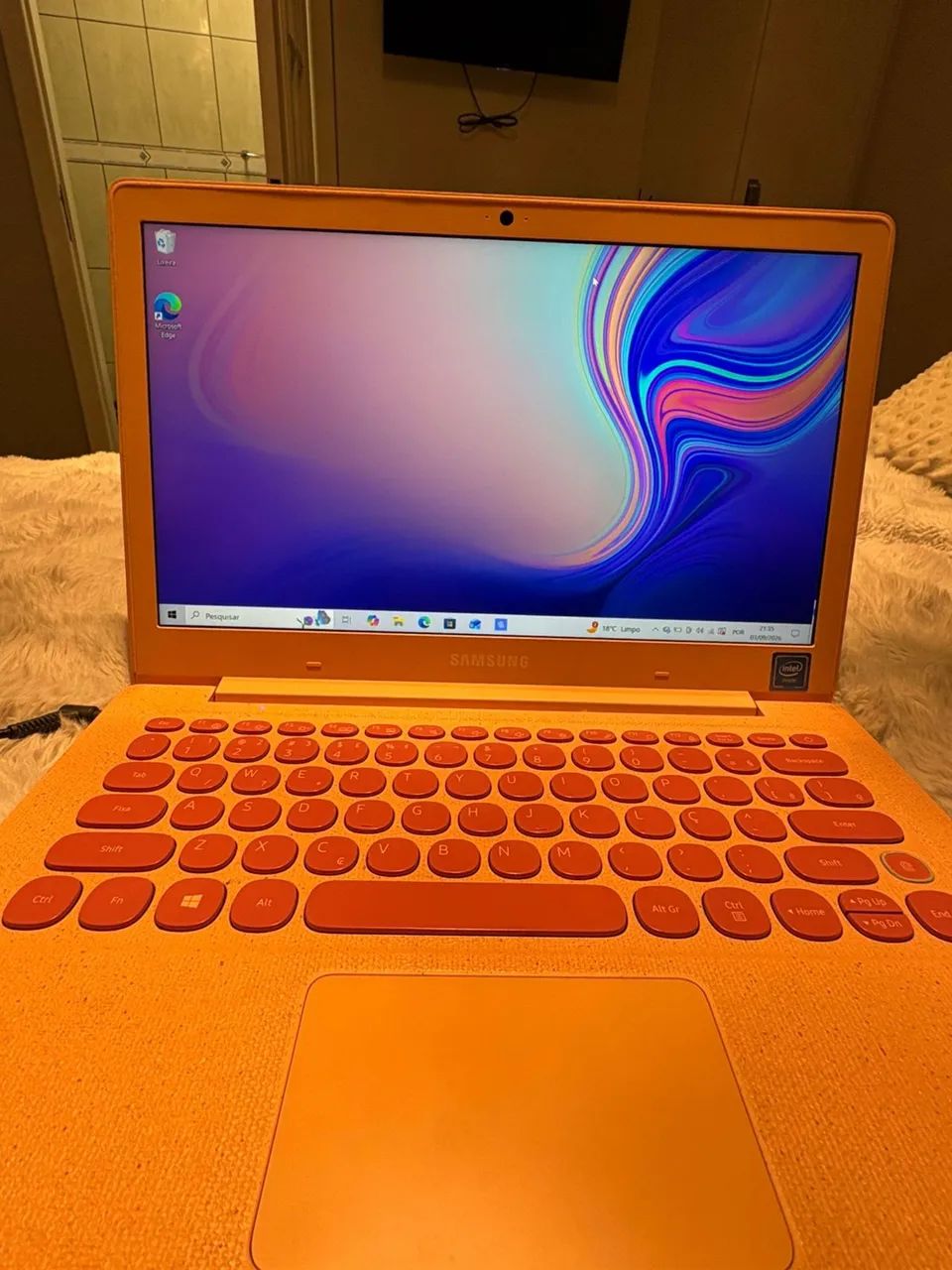 NOTEBOOK SAMSUNG FLASH ROSA