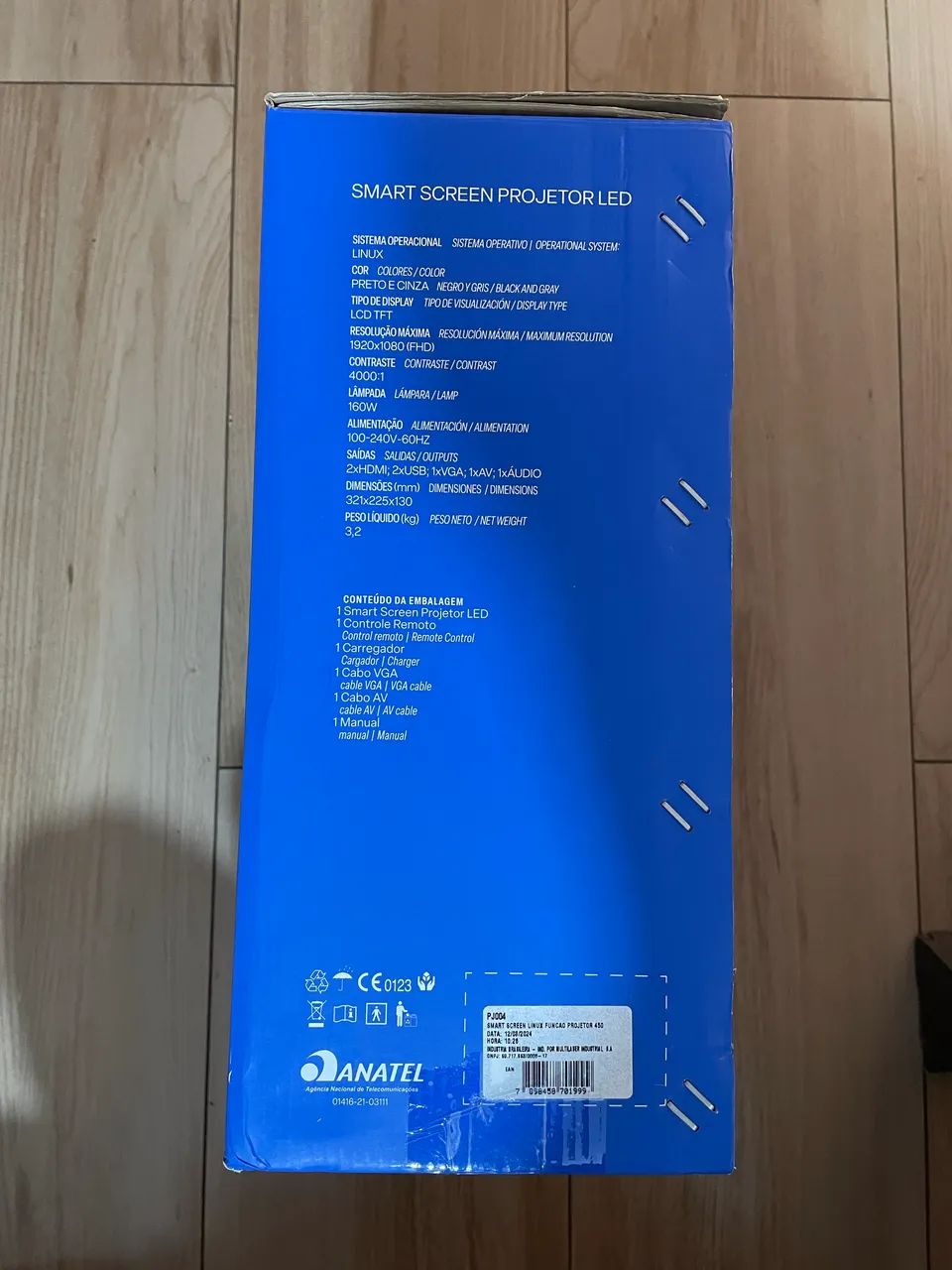 Projetor Multilaser Linux PJ004  - Foto 3