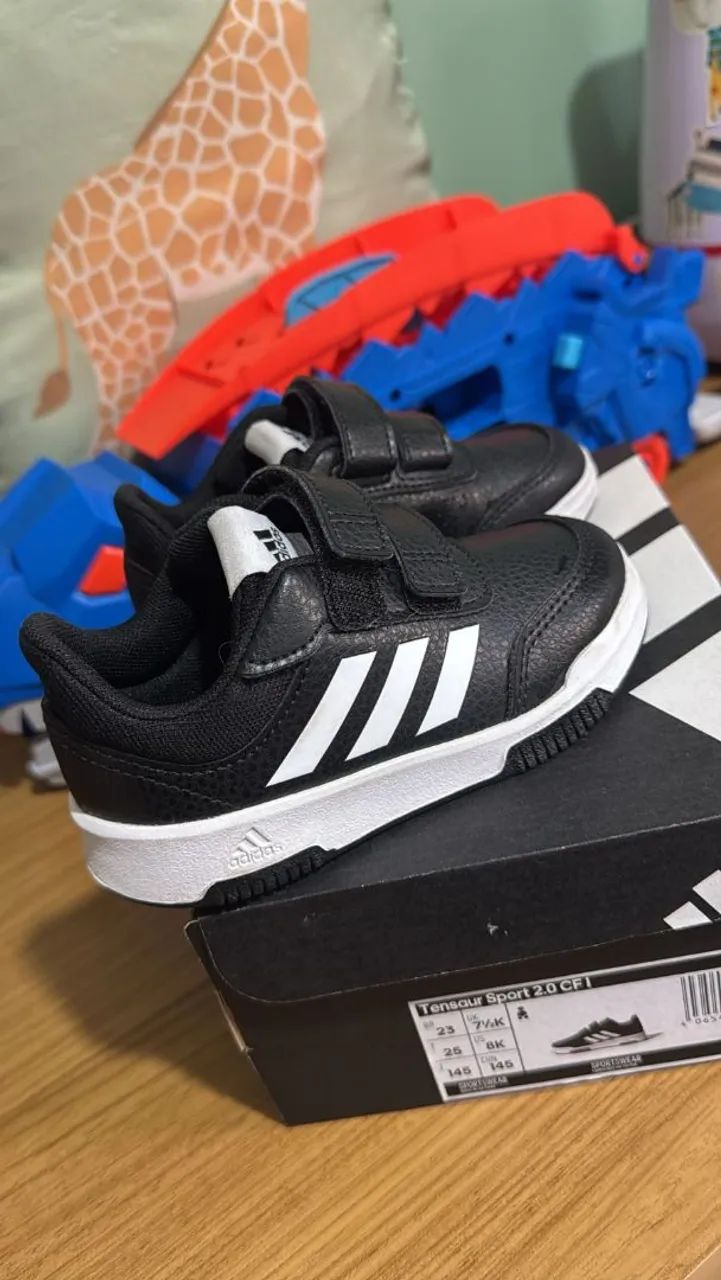 Tenis Adidas Infantil Tam. 23 - NOVO  - Foto 3