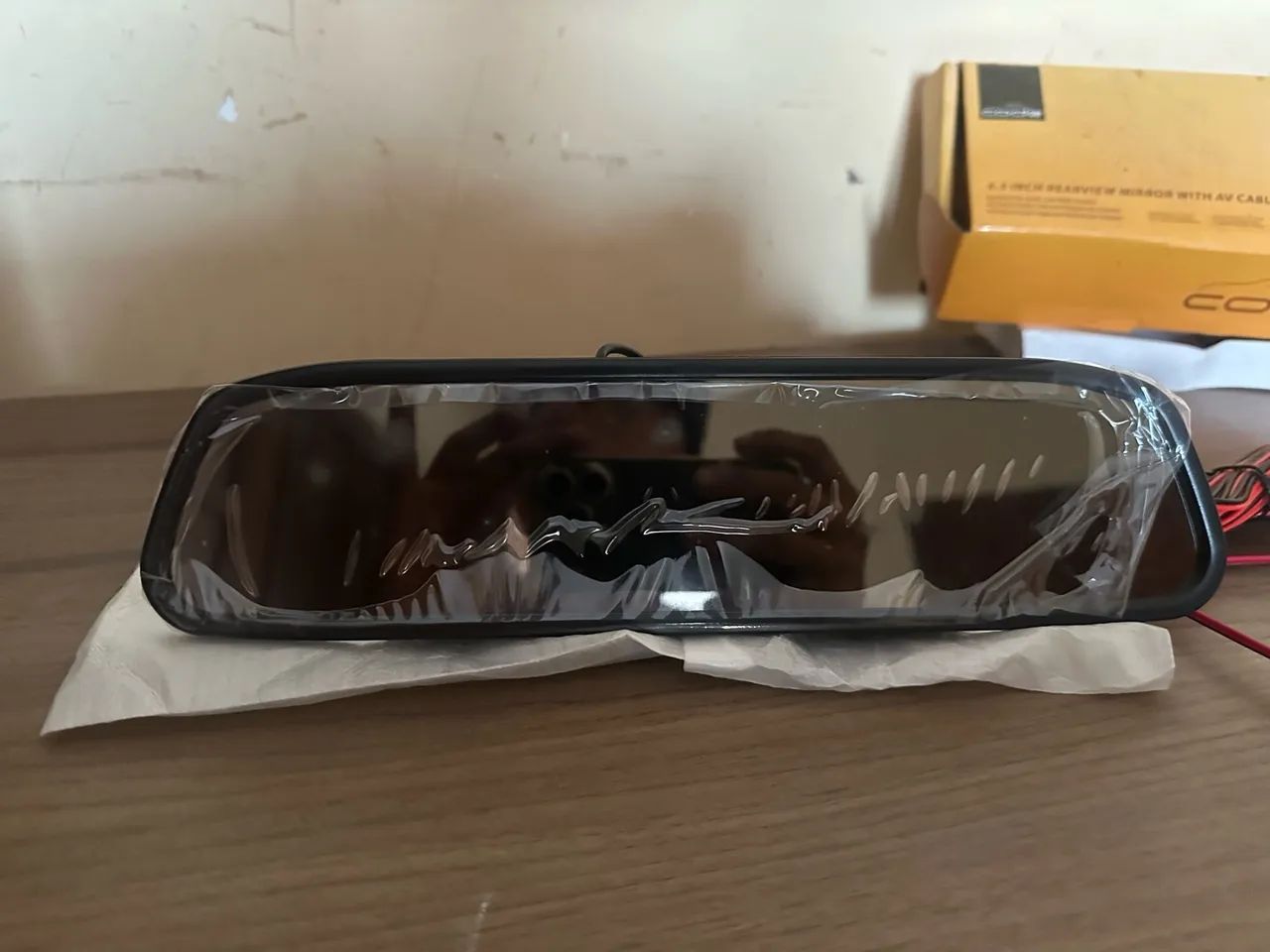 Kit Retrovisor Tela LCD 4,3 Polegadas - Foto 5