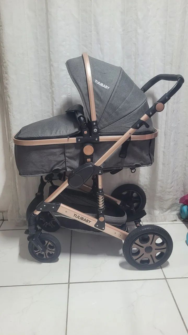 Carrinho de bebê 3 em 1 - Foto 2