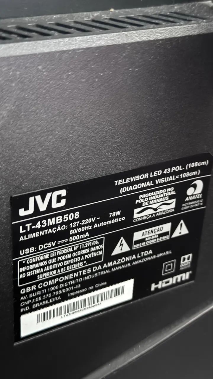 Smart Tv 43 polegadas JVC - Foto 5