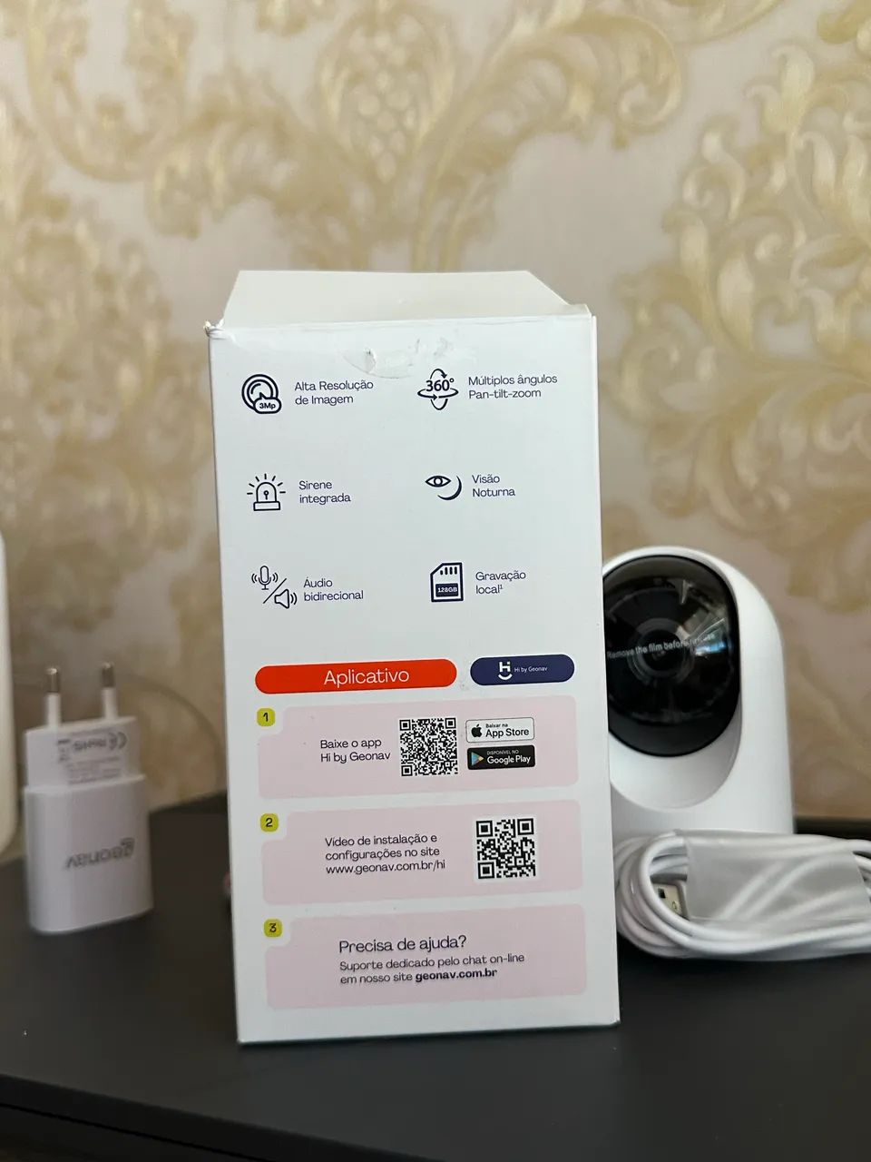 Câmera 360° Wi-Fi - Foto 4