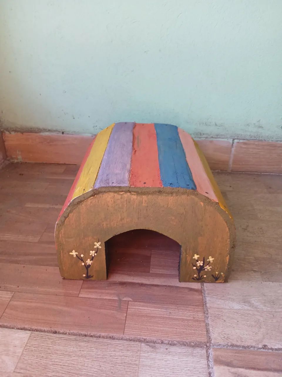 Toca de porquinho da Índia-Artesanal 