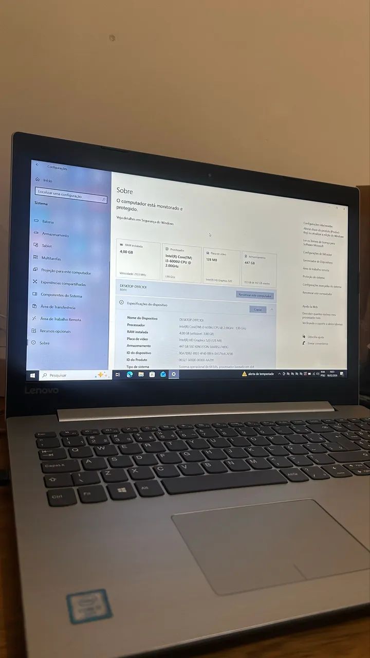 Notebook Lenovo  - Foto 2