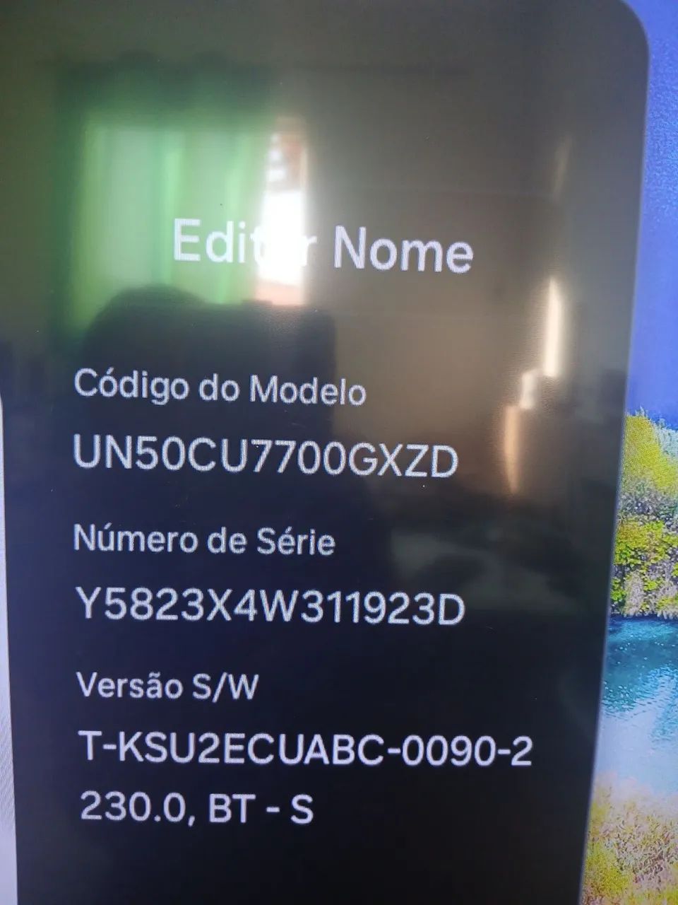 Tv smart samsung 50 