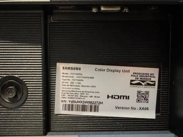 Monitor Samsung 27" 75hz - Novo Sem uso - Foto 4