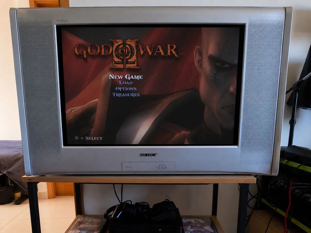 TV de Tubo Gamer Sony Wega Kv-21fs140 (21 polegadas funcionando)
