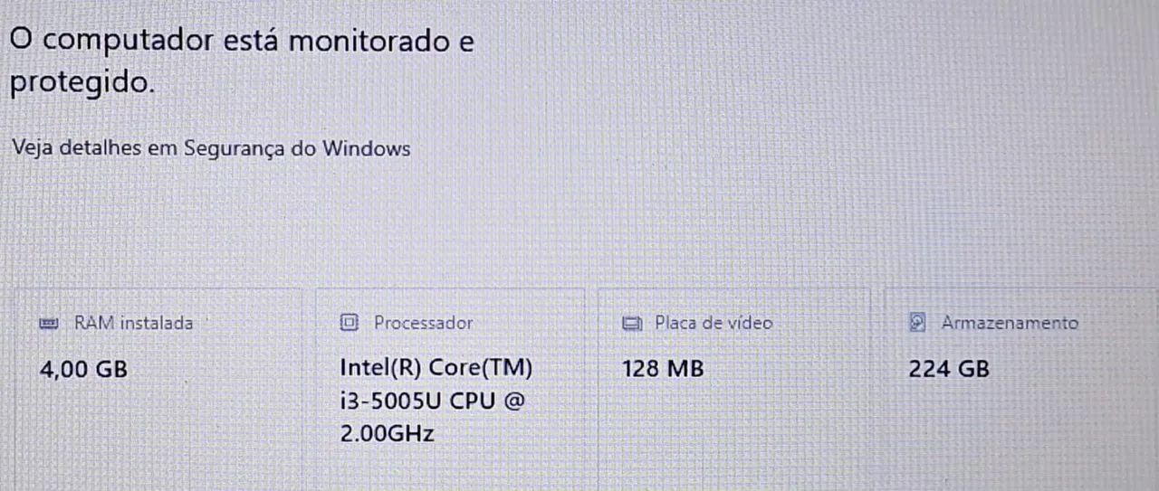 NOTEBOOK DELL INTEL CORE I3 4GB RAM USADO - Foto 3