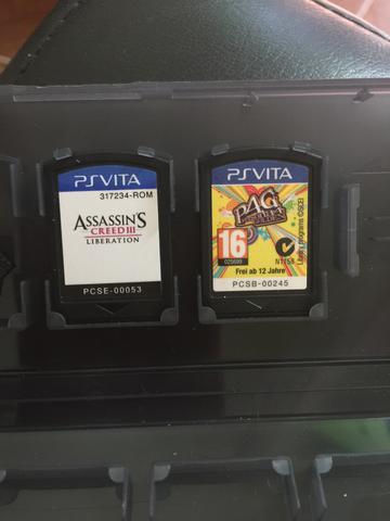 Vendo jogos de Ps Vita ou troco por controle Xbox S