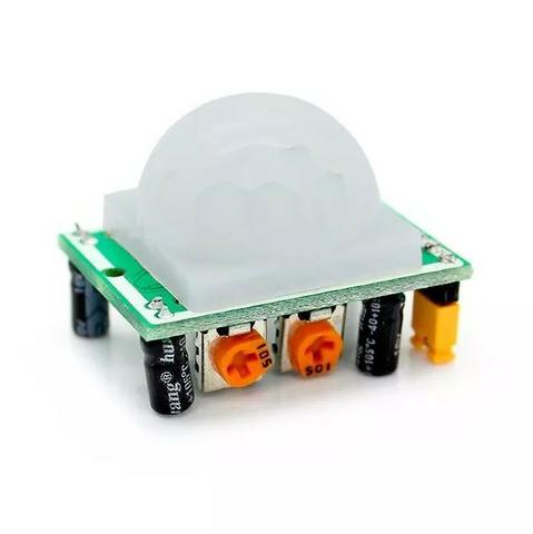 COD-AM107 Pir Sensor De Presença Infravermelho - Hc-sr501 Verde Arduino - Automação - Rob