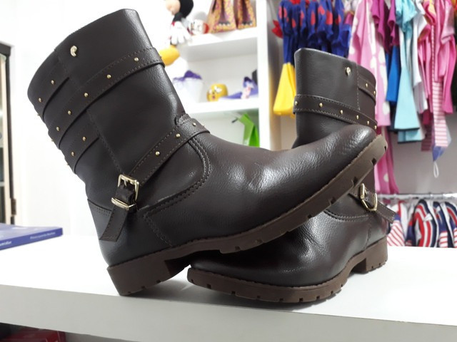 bota infantil menina pampili