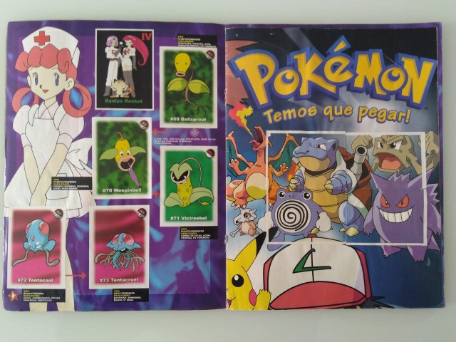 Album Completo Pokemon Temos Que Pegar Poster Hobbies E Colecoes Itapua Vila Velha Olx