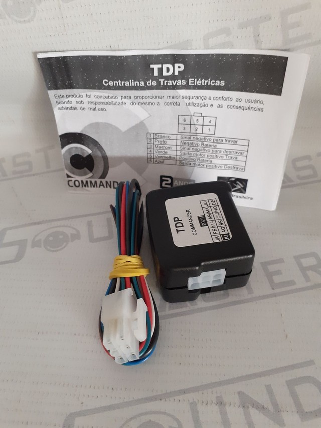 Centralina de travas eletricas. Universal. Nova. 