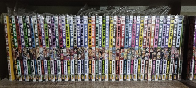 Mangás one piece 1 ao 95 + databooks 