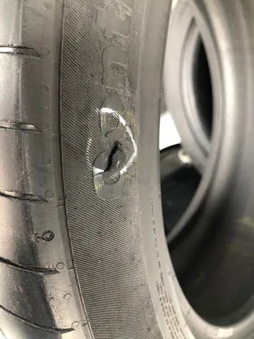 Kit 02 Pneus 255/45r19 Continental Contisportcontact 5 (usados) 5/6 - Foto 10