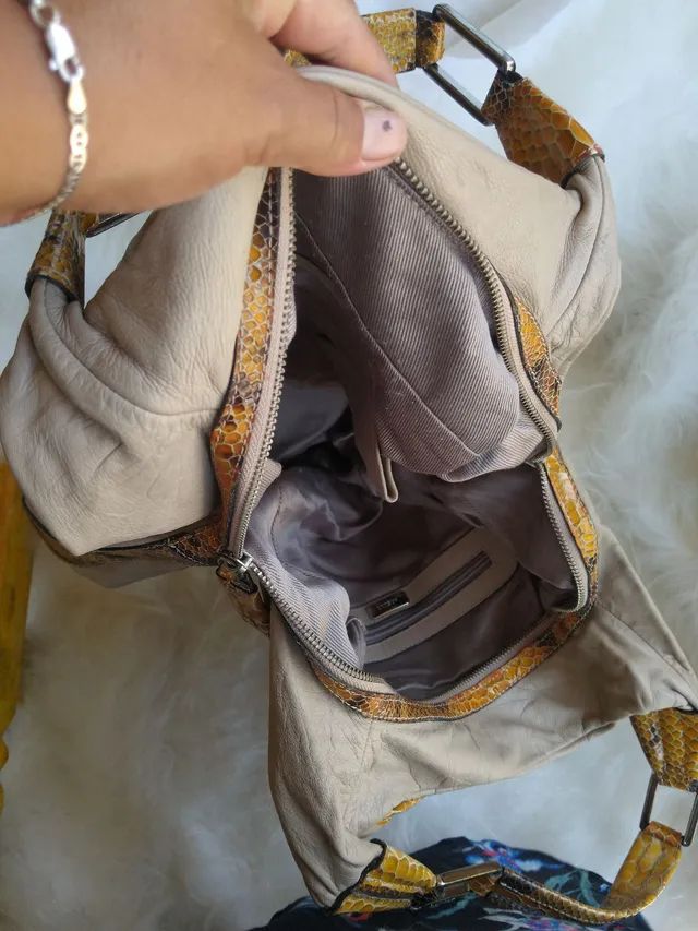 Bolsa arezzo couro - Foto 2