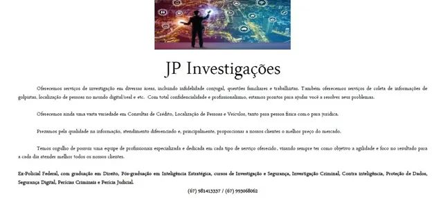 Detetive particular ( contra inteligência, inteligência e