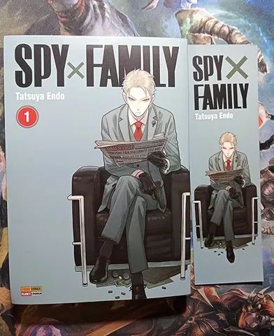 Spy X Family, Mangá Volume 01 - Livro Português BR Panini - Mnagá