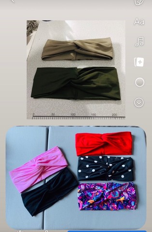 Faixa turbante aberta - Foto 4