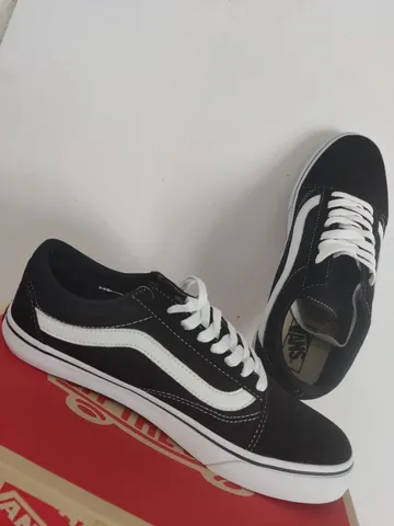 Tenis vans store replica primeira linha