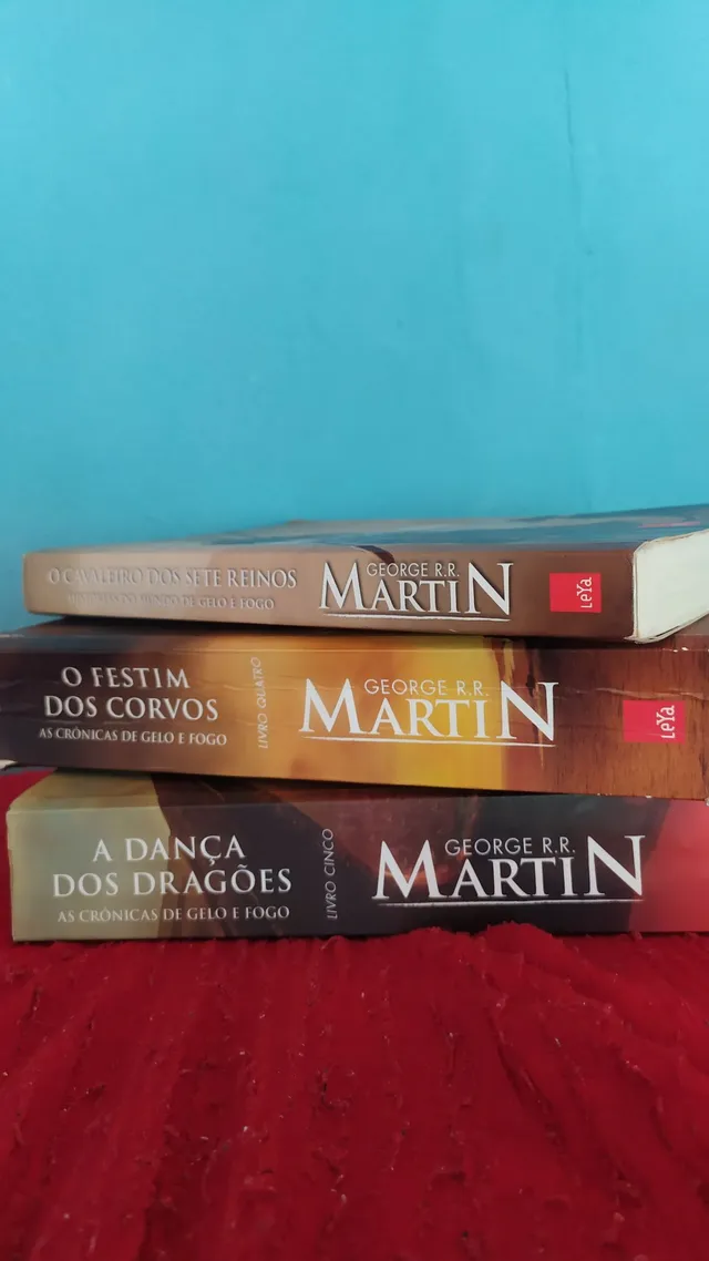 Kit 3 Livros As Crônicas de Gelo e Fogo/ House Of The Dragon, Livro Leya  Usado 88745243