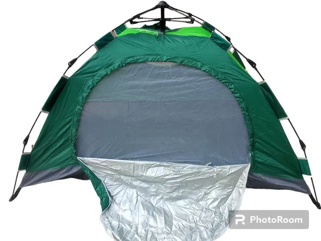 Barraca de camping semi automático 2 pessoas + 1 esteira