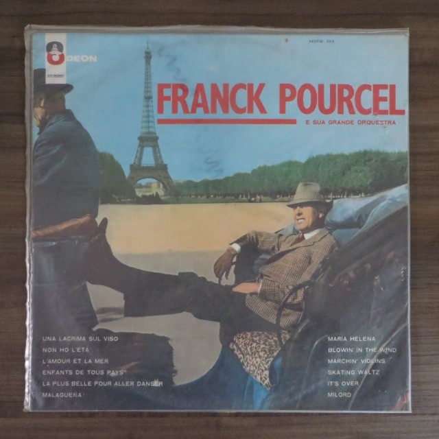 LP Disco De Vinil Franck Pourcel - E Sua Grande Orquestra