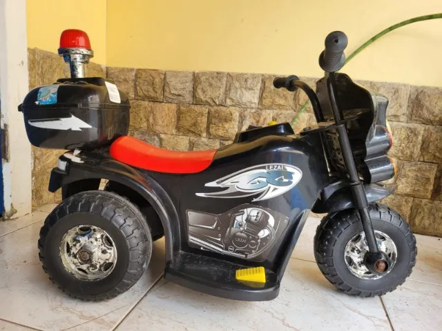 Mini Moto Elétrica Corrida Super GP 2543 - Bandeirante com o