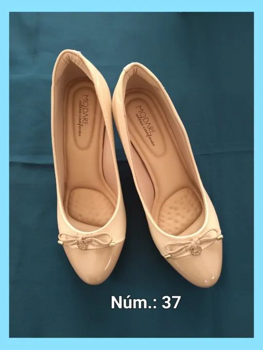 Sapato feminino salto baixo ultra conforto  - Foto 5