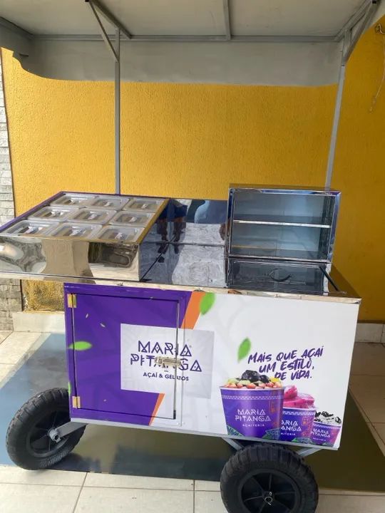 Carrinho de Brownie no Palito - Novo!