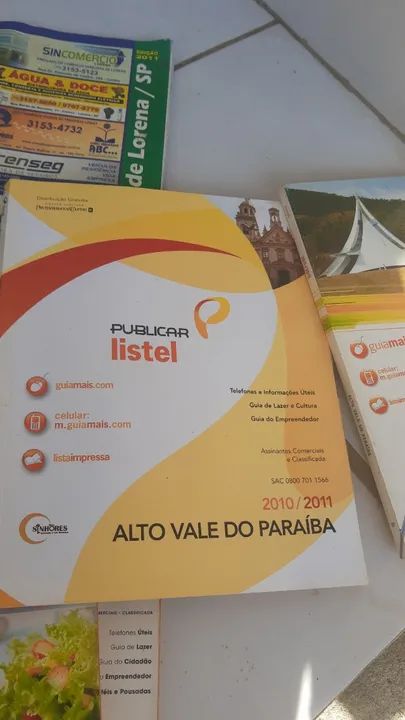 Coleção 12 listas telefônica antigas - Foto 3
