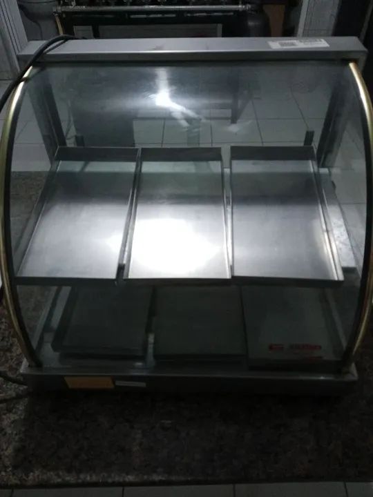 Vitrine estufa quente ótimo pra restaurante... festa...