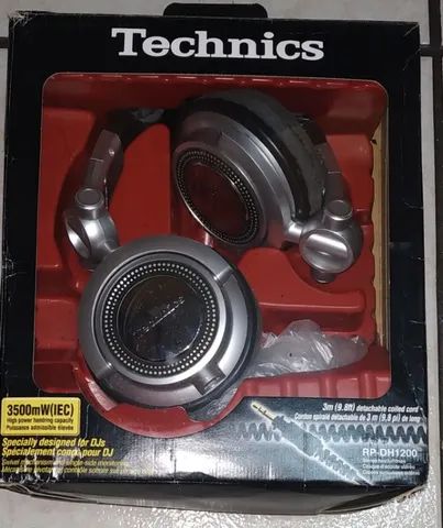 Fone de ouvido Technics RP-DH1200 usado