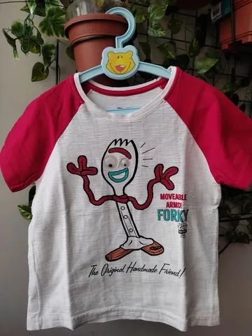 Camisetas Toy Story tamanho 3 e 4 valor 15,00 cada